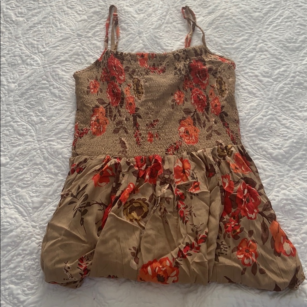 NWT smocked top floral dress